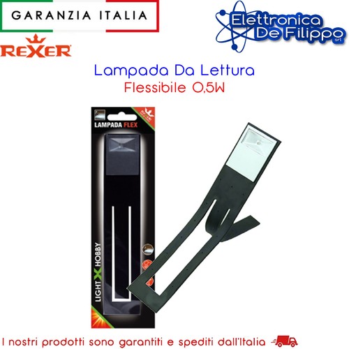 Lampada lettura flessibile - da,