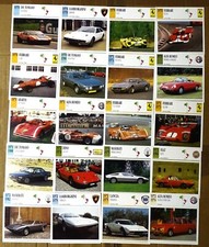 Schede auto italine - schede,