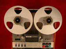 DUE BOBINE VUOTE IN PLASTICA GRIGIA DA 10,5" (SOLO). TAPE DECK, MOZZI MULINELLO, NON INCLUSO