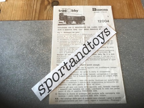 Rivarossi trenhobby - rivarossi, fs