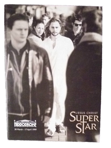 1999 theatre programme jesus - theatre,
