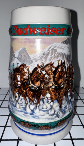 Budweiser holiday stein - holiday,