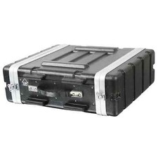 Pulse ABS-4U 19" 4U Rack Flight Case - Custodia da trasporto in ABS per montaggio su rack 19"