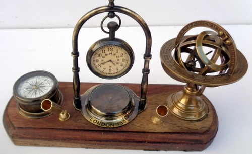 Antico orologio tavolo - da, in