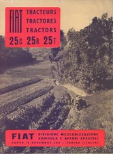 Fiat trattori 25C, 25R, 25T