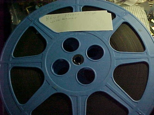 Super 8mm film - 8mm, blue