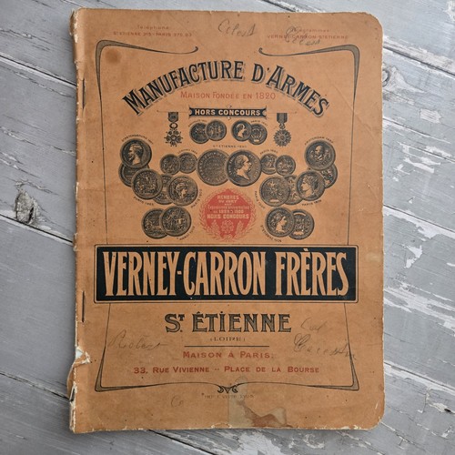 Antico catalogo francese