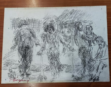 Quadro disegno Guido Borgianni
