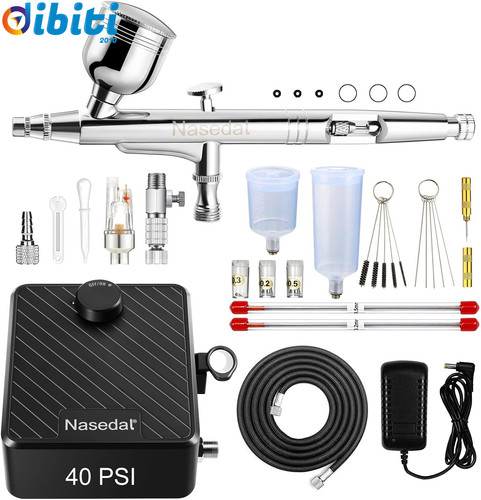 Kit airbrush aerografo 40psi - kit,