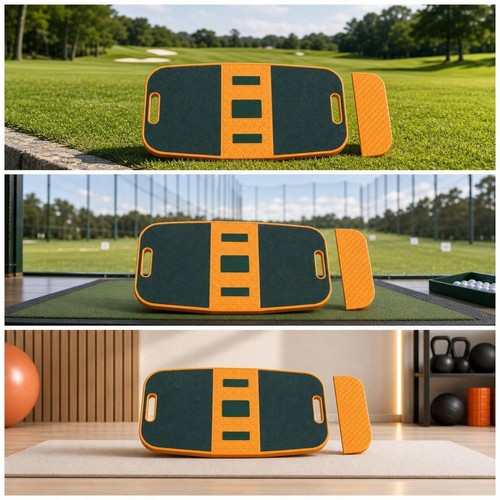 Pedana pressione per golf - di,