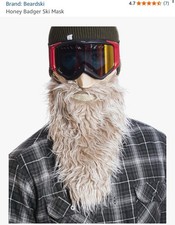 Maschera da sci Beardski Honey