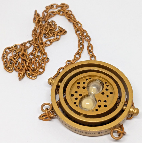 Collana clessidra girevole - girevole, 360