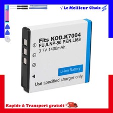 1400mA BATTERIE Pour FUJIFILM