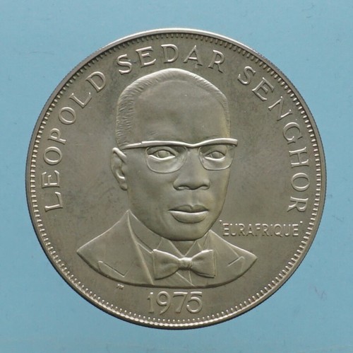 Senegal franchi 1975 moneta - senegal,