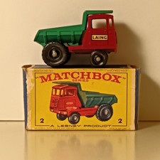 MUIR-HILL DUMPER - Dumper - Matchbox #2 con scatola - 1/87 - anni '60