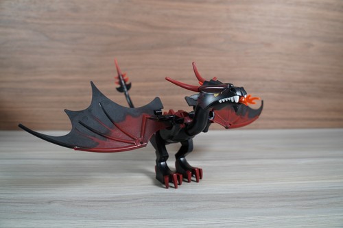 Lego drago nero figura - lego, dal