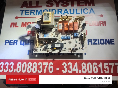 Scheda caldaia radiant - scheda,