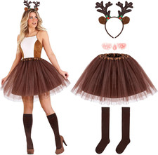 Costume Renna Donna Gonna