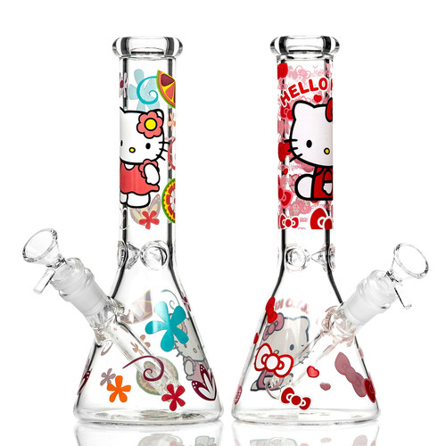 Adesivo gattino vetro bong - adesivo,