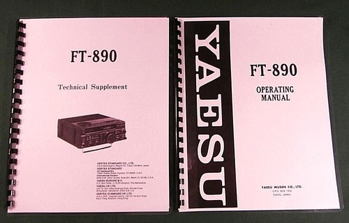 Yaesu 890 manuali - yaesu, ft-890