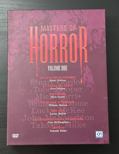 Masters horror volume due - masters,