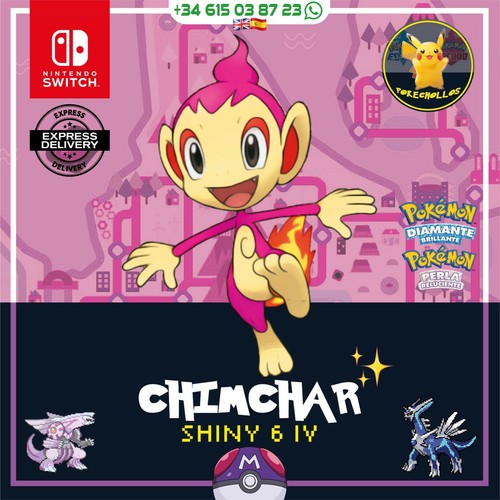 Chimchar shiny iv s - shiny, 6