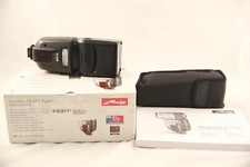 Metz Mecablitz 58 AF-1 flash digitale attacco a slitta per CANON. Precondizionato e TESTATO