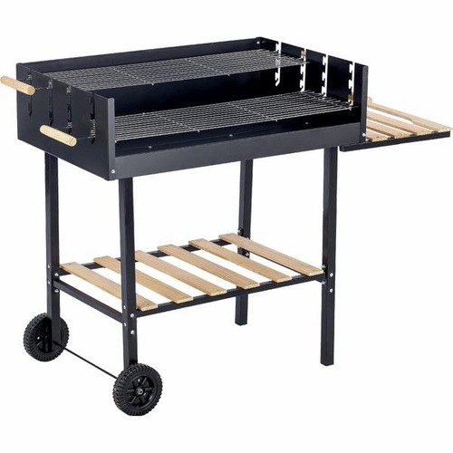 Barbecue carbone metallo - carbone, in