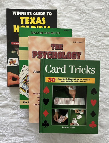 Poker strategy books lot - 4,