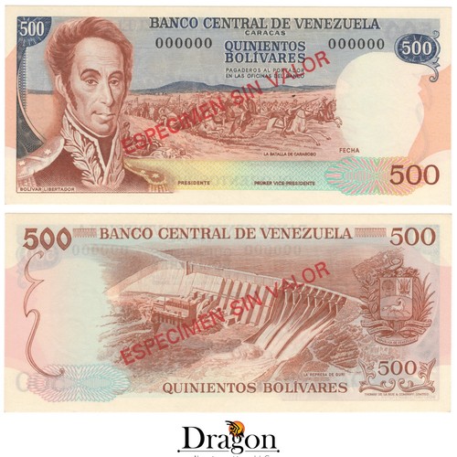 Venezuela 500 simon - venezuela, bs