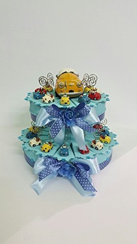 Torta auto mini portamessaggio - torta,