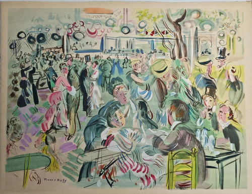 Raoul dufy litografia - -,