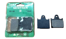 HONDA VF1000R VF 1000 R COPPIA PASTIGLIE FRENI BRAKE PAD NEWFREN FD0117 1984/86