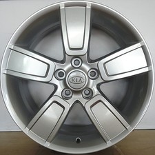 4 CERCHI IN LEGA KIA SOUL 18 " ORIGINALI 52910-2K400 RIVERNICIATI
