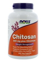 Now Foods Chitosano 500 mg 240