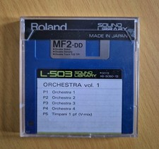 Roland Sounds L - 503 Roland W30 Floppy Disk Libreria di campioni - W30 