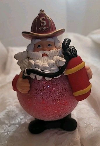 Ornamento albero pompiere