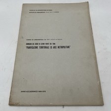 CORSO URBANISTICA - LEZIONI