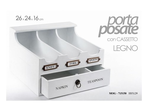 Gicos porta posate con - gicos,