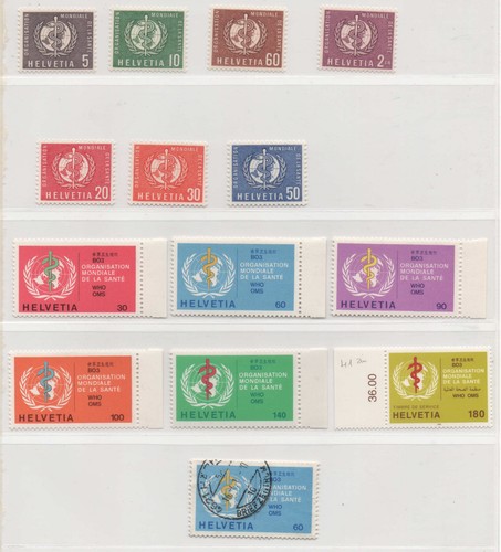 Timbre suisse service - suisse,