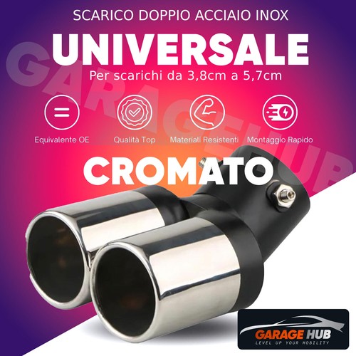 Terminali doppio scarico - doppio,