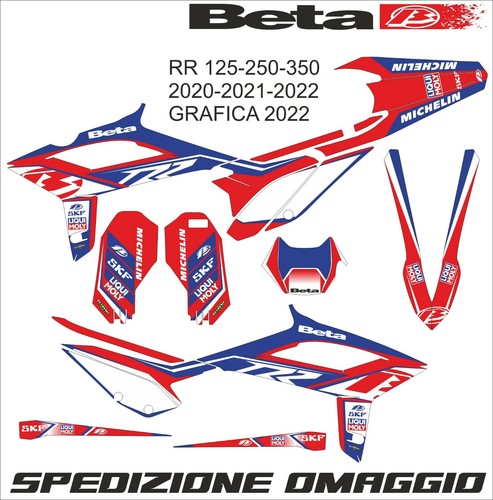 Adesivi grafica beta 125 - adesivi, rr