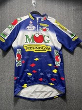 Camicia Bicicletta Bici Vintage Uomo Media Italia NALINI Fausto Coppi Mog Technogym