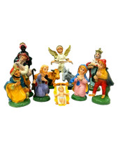 Natività 11 Pz Euromarchi Cm 7 - Sacra Famiglia Pastori Presepe