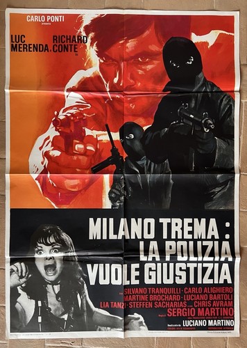 Manifesto milano trema la - 2f,