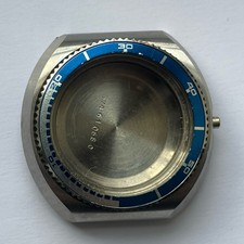 BEL ETAT BOITIER ACIER MONTRE LIP AUTOMATIC DE PLONGEE @ LIP CASE WATCH @ R574