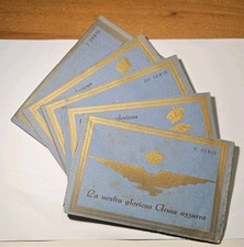 CARTOLINE MILITARI "LA NOSTRA GLORIOSA ARMA AZZURRA" - 5 SERIE COMPLETE - 1927