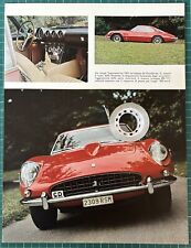 Rara Pubblicita’ FERRARI SUPERAMERICA PININFARINA del 1964