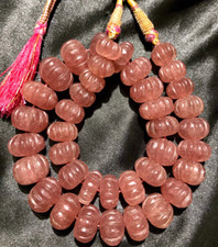 10-12 mm rosa fragola quarzo