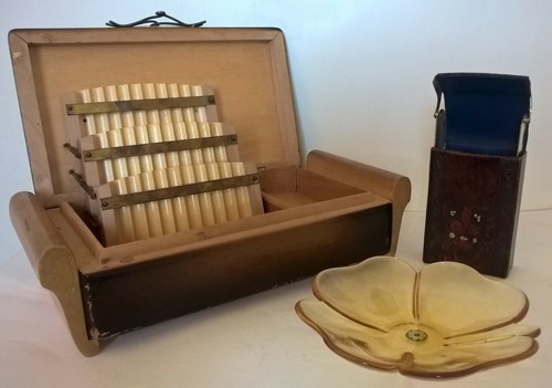 Portasigarette con carillon - ,